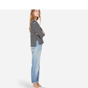 Everlane The Premium-Weight Long-Sleeve Mariner Tee Size Medium